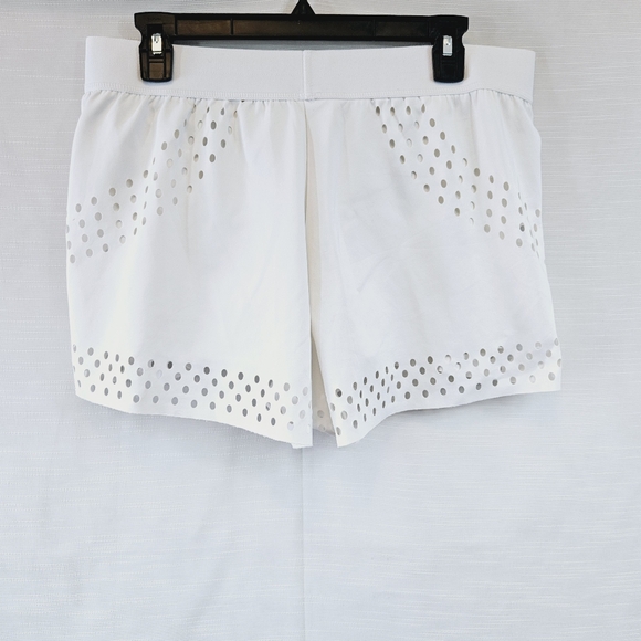 Adidas Stella Mccartney Laser Cut 2 in 1 Double Short size Large - Picture 7 of 9